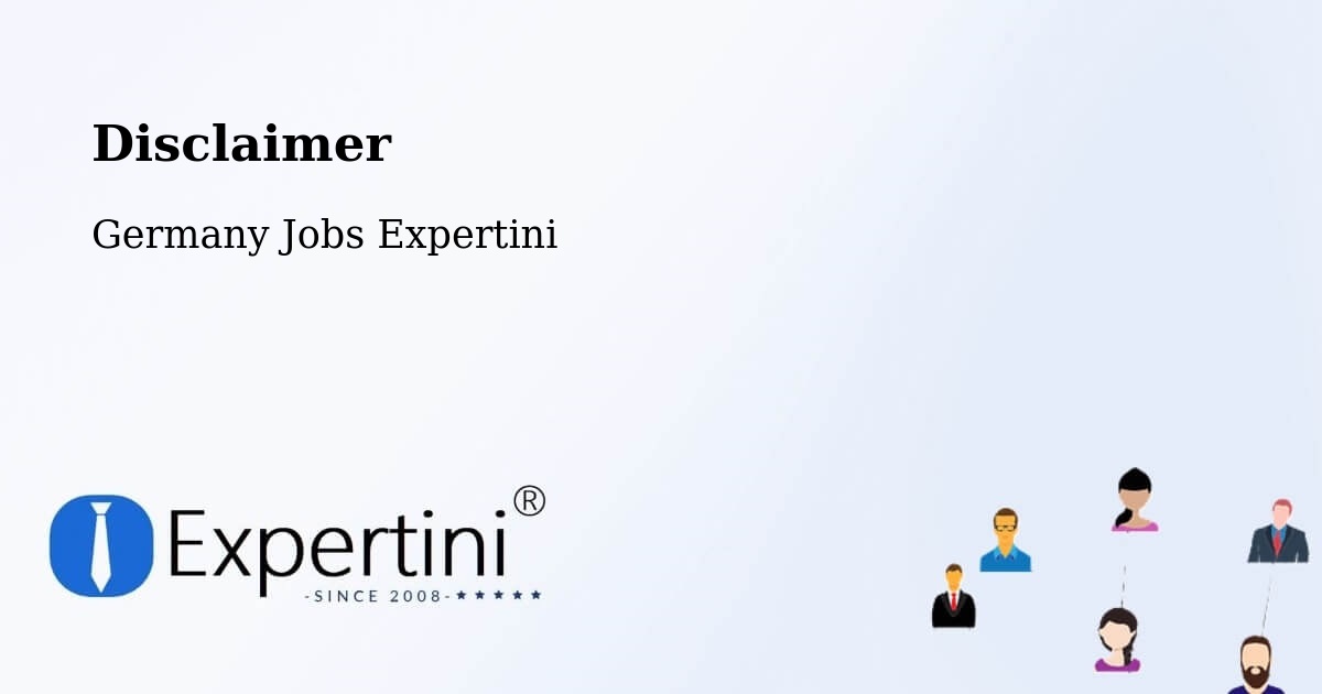 Disclaimer – Nortorf - Germany Jobs Expertini