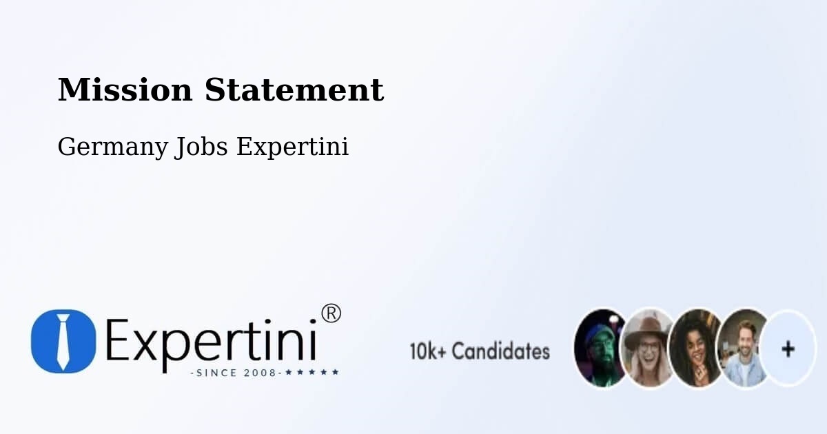 Corporate Mission – Nortorf - Germany Jobs Expertini
