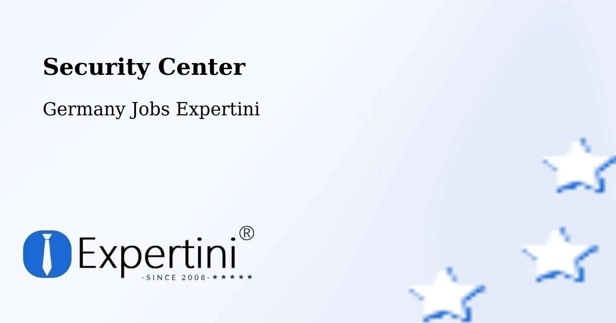 Security & Compliance – Nortorf - Germany Jobs Expertini